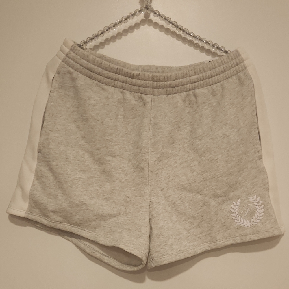 PINK Victoria's Secret Light Gray Athletic Shorts